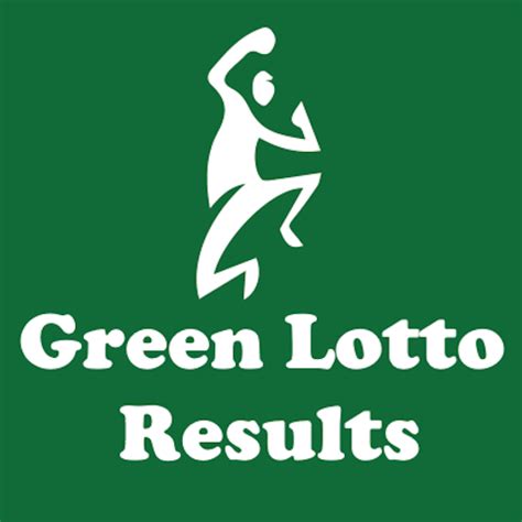 green lotto result